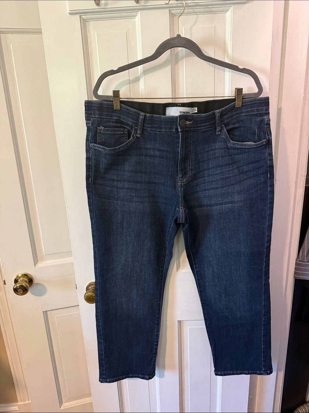 Sonoma Dark Blue Women's Stretch Jeans